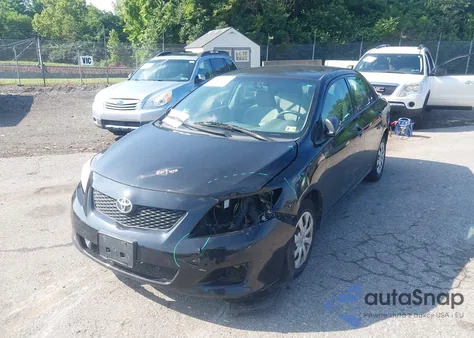 2009 Toyota Corolla Le from USA, damaged, VIN JTDBL40E199064673
